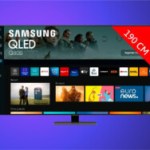 Avec 1 200 € de réduction, ce TV Samsung QLED géant de 75 pouces est un super deal