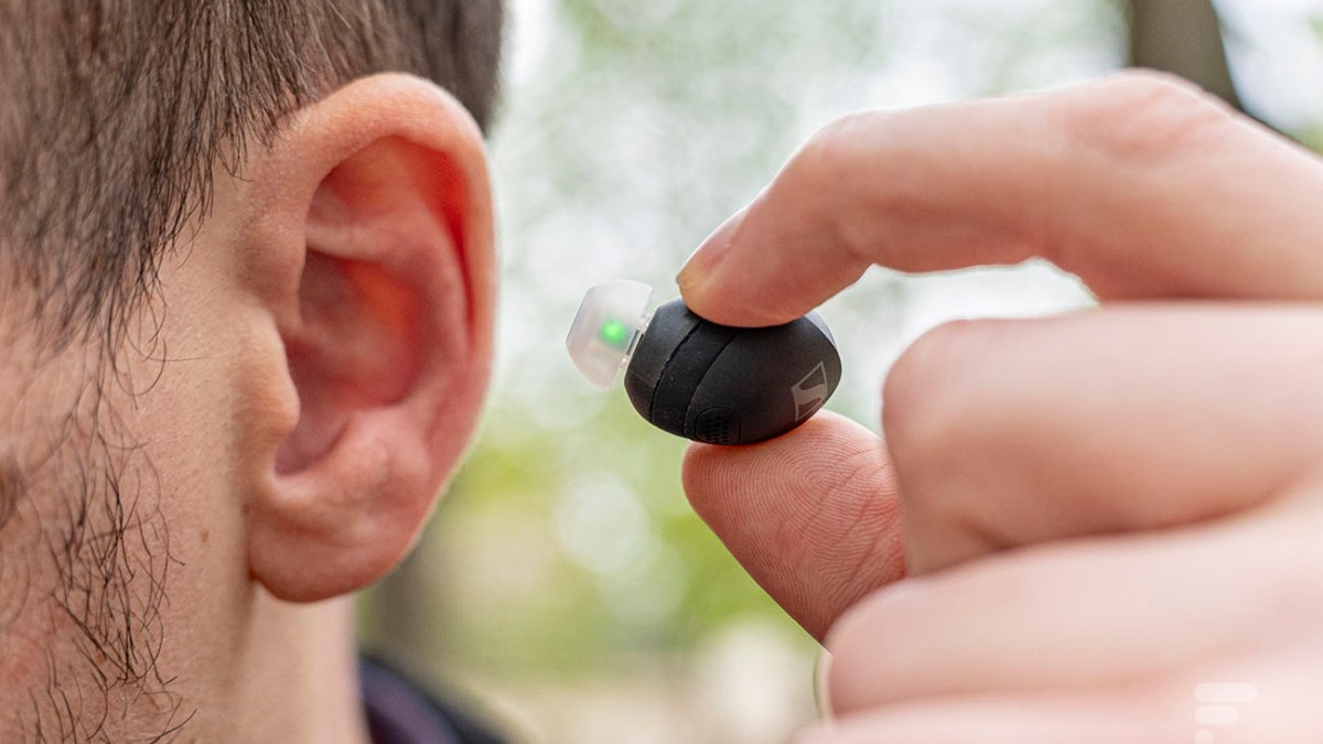 Le cardiofréquencemètre des Sennheiser Momentum Sport