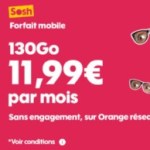 Sosh revient dans la course avec un gros forfait 4G pas cher : 130 Go pour moins de 12€/mois