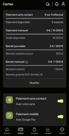 Green-Got Menu carte
