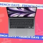 Le MacBook Air 13 M2 chute pour la première fois sous les 1 000 € grâce aux French Days