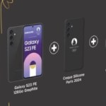 La Fnac et Darty enlèvent 250 € à ce pack Samsung Galaxy S23 FE + Buds FE + coque officielle des JO La Fnac et Darty enlèvent 250 € à ce pack Samsung Galaxy S23 FE + Buds FE + coque officielle des JO