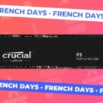 Le SSD Crucial P3 de 4 To, au format M.2, est encore moins cher pendant les French Days Le SSD Crucial P3 de 4 To, au format M.2, est encore moins cher pendant les French Days