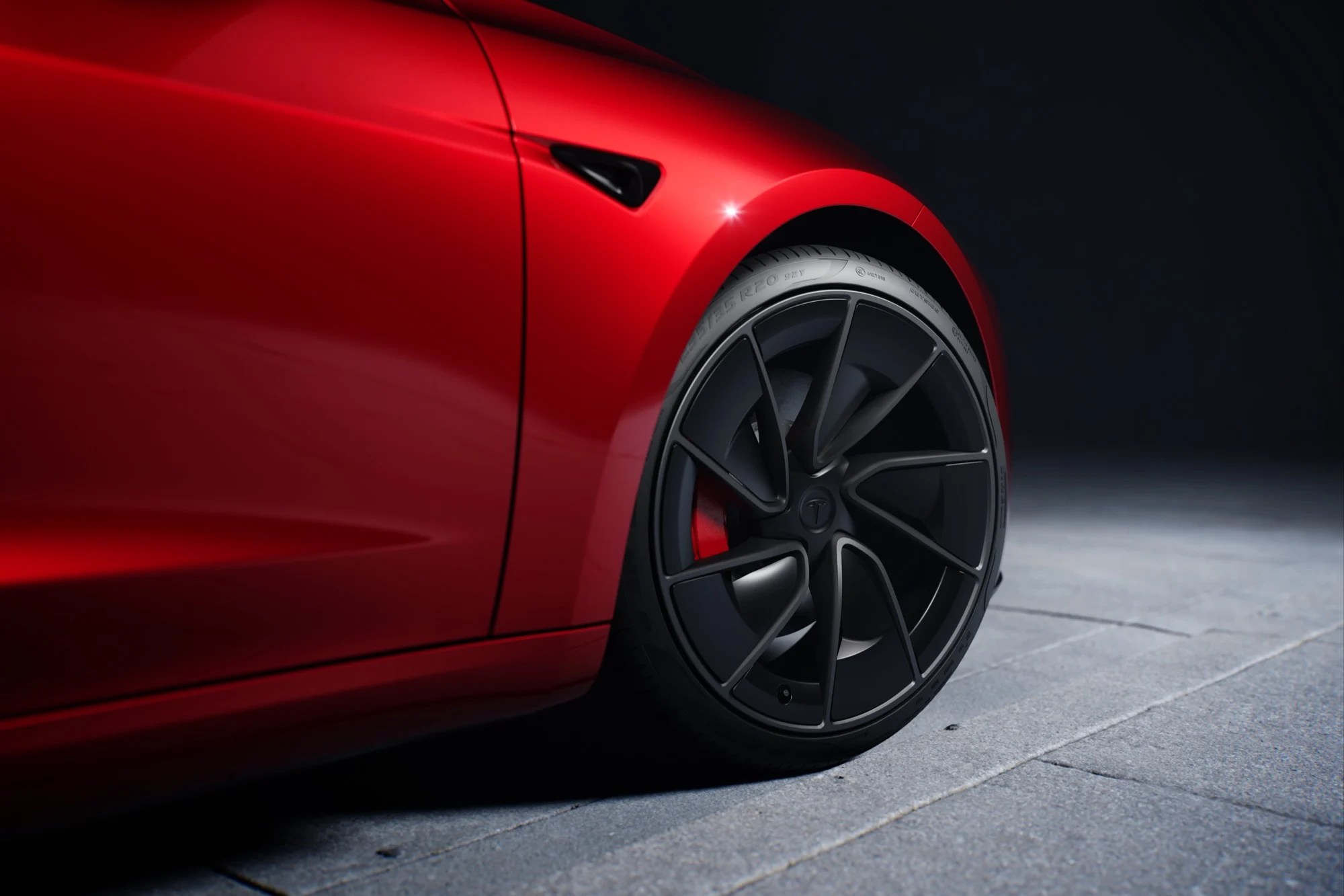 Nouvelle Tesla Model 3 Performances 2024 // Source : Tesla