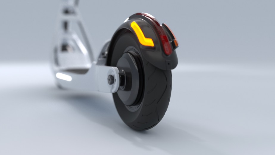 Trottinette McLaren Lavoie clignotants