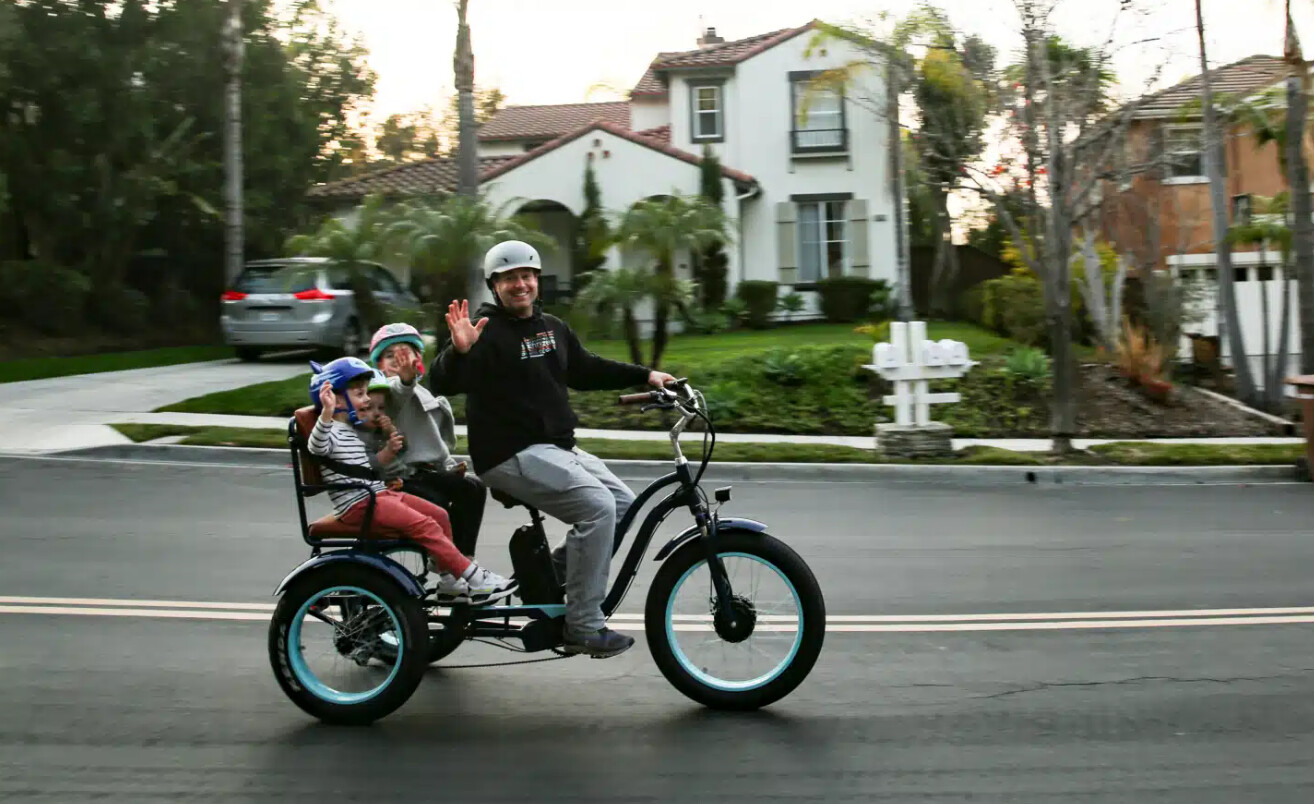 vélo électrique triporteur