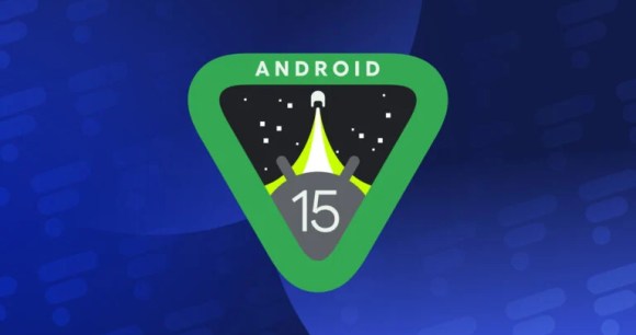 Le logo d'Android 15