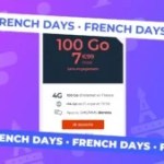 Nouvelle pépite des French Days : forfait mobile 100 Go à 7,99 €/mois seulement