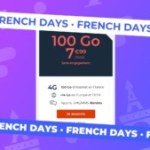 Nouvelle pépite des French Days : forfait mobile 100 Go à 7,99 €/mois seulement Nouvelle pépite des French Days : forfait mobile 100 Go à 7,99 €/mois seulement