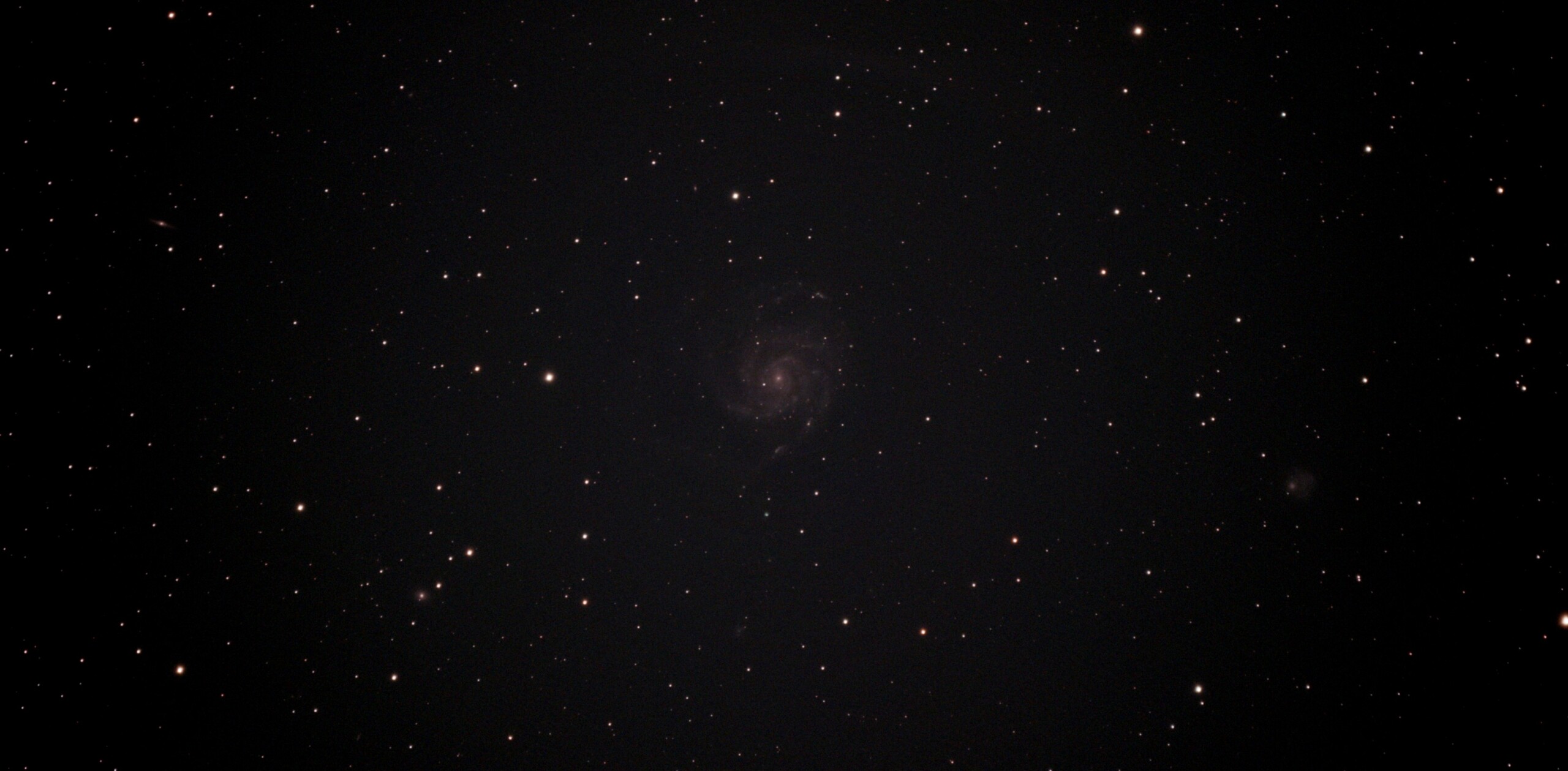 La galaxie du Moulinet avec filtre anti-pollution