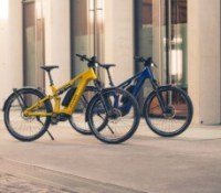 Un vélo électrique Flyer équipé du moteur-boîte. // Source : Pinion