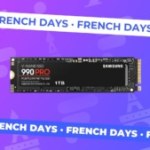 Samsung 990 Pro de 1 To : le roi des SSD PCIe 4.0 chute à un prix jamais vu lors des French Days Samsung 990 Pro de 1 To : le roi des SSD PCIe 4.0 chute à un prix jamais vu lors des French Days