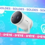 Ce pack vidéoprojecteur Samsung The Freestyle 2nd Gen avec batterie perd 200 € lors des soldes Ce pack vidéoprojecteur Samsung The Freestyle 2nd Gen avec batterie perd 200 € lors des soldes