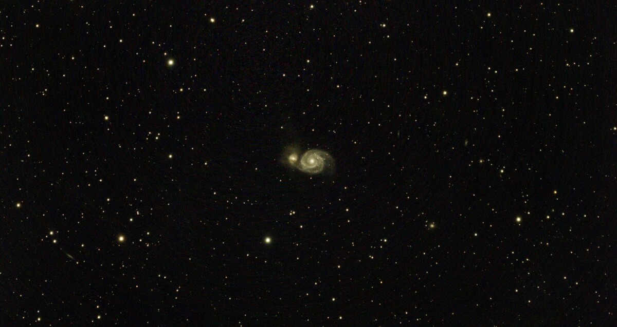 Galaxie du Tourbillon avec le Vespera II