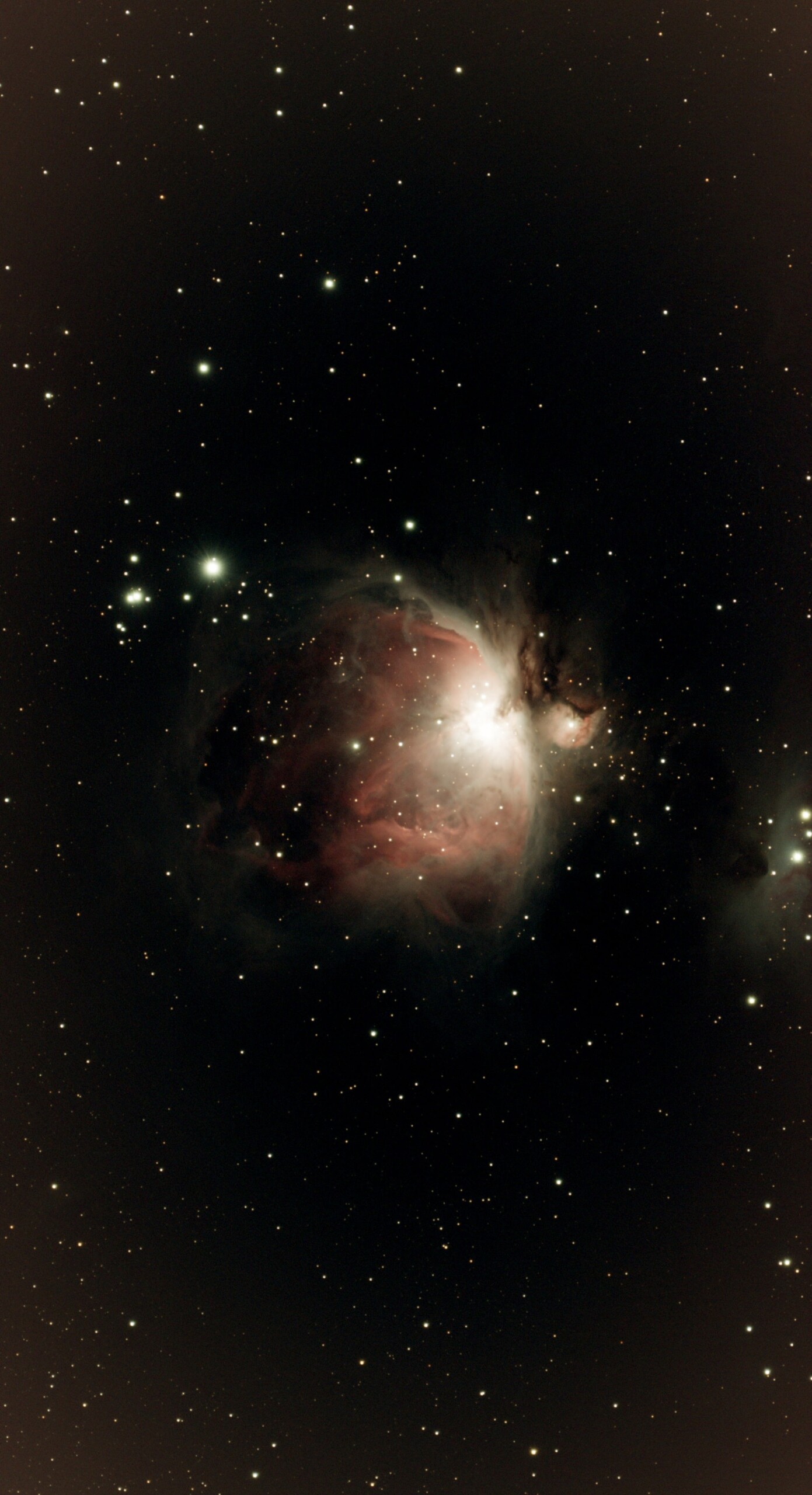 La nébuleuse d'Orion prise avec le Vespera II