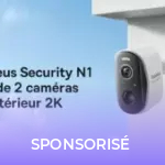 Contre 160 euros et rien de plus, ce kit de vidéosurveillance 2-en-1 protège votre logement pour l’été