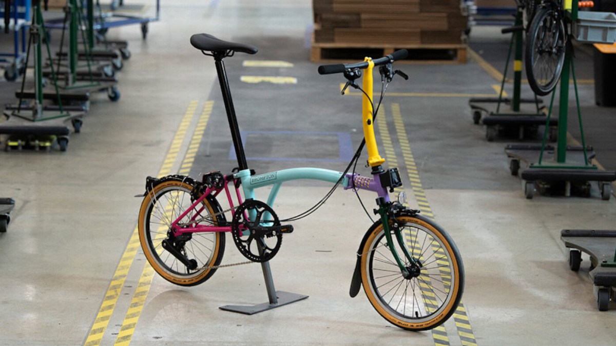 brompton jante recyclée