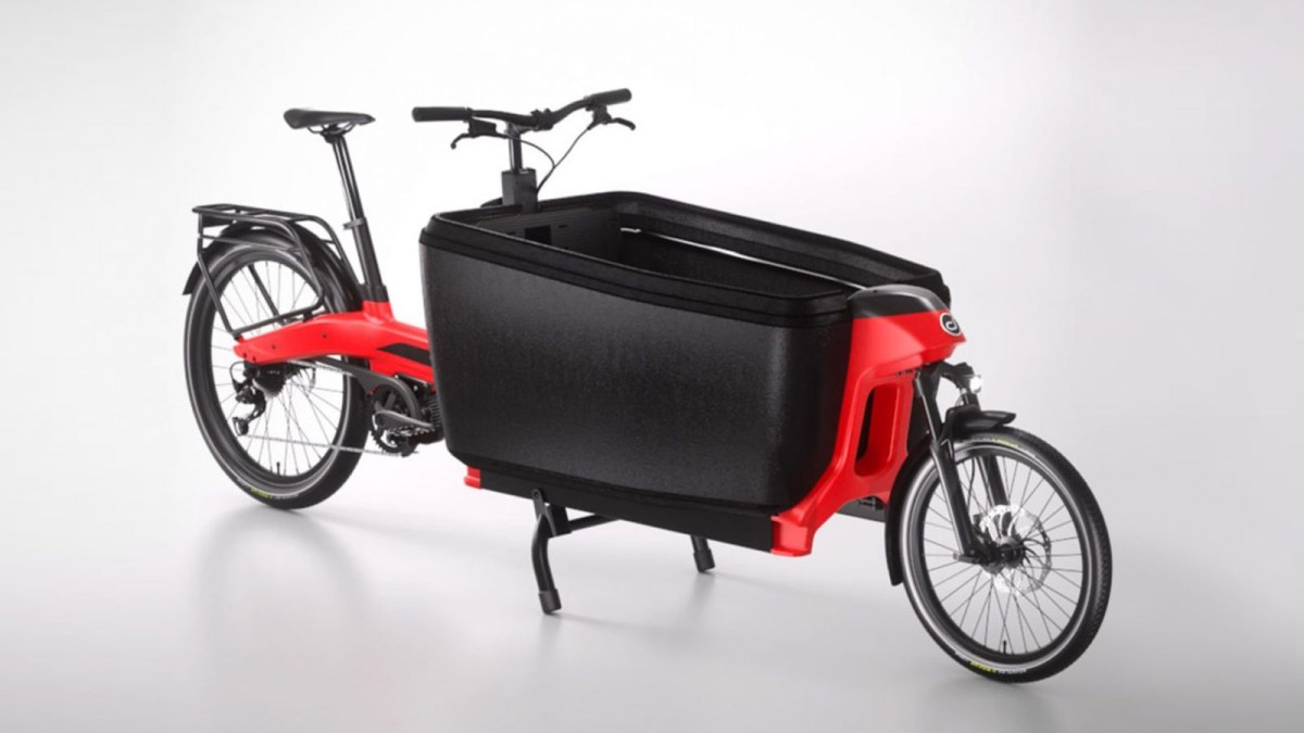 Vélo cargo électrique livraison Kleuster