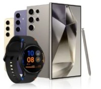 La Samsung Galaxy Watch FE et les Galaxy S24 // Source : Samsung Belgique