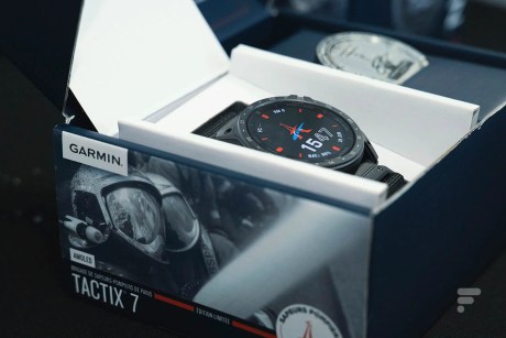 La Garmin Tactix édition Sapeurs-pompiers de Paris