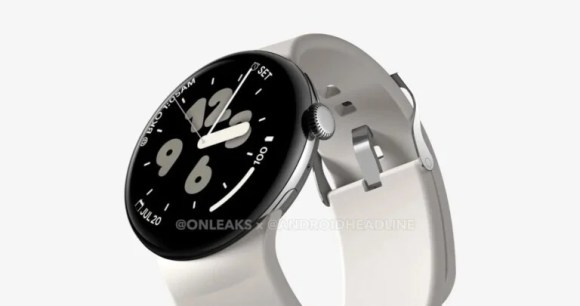 Google Pixel Watch 3 XL // Source : OnLeaks x Android Headlines