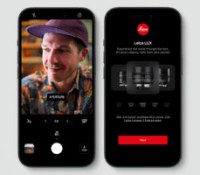 L'application Leica Lux sur iPhone // Source : Leica