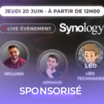 Tout savoir sur les NAS et la sécurité : rendez-vous le 20 juin pour un live spécial Synology