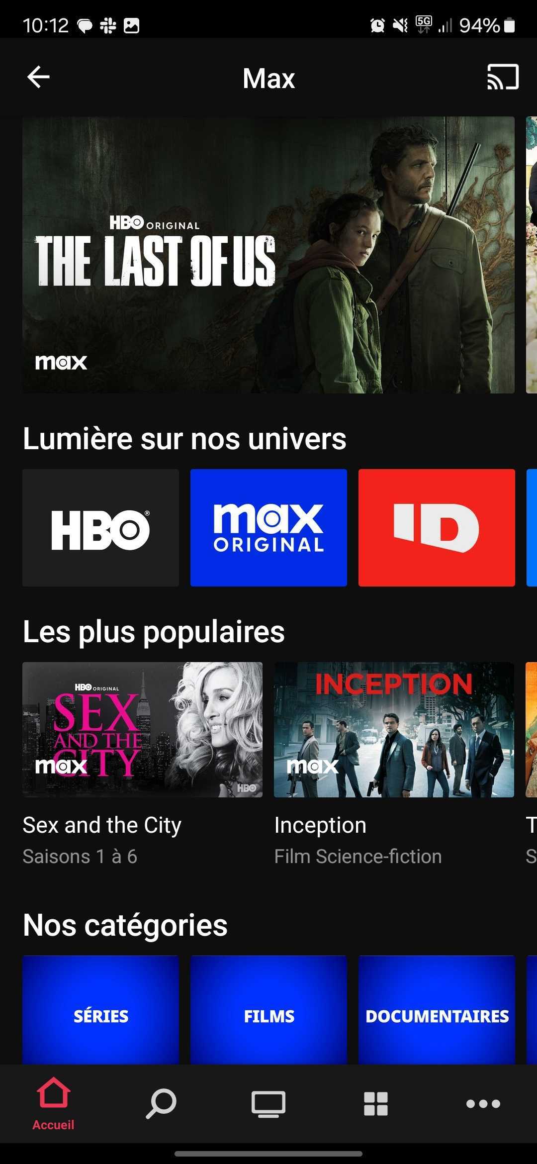 (HBO) Max disponible dans myCanal // Source : Frandroid