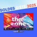 Philips The One 2024 : ce TV 4K 55″ (120 Hz et Ambilight) est quasi à moitié prix pour les soldes