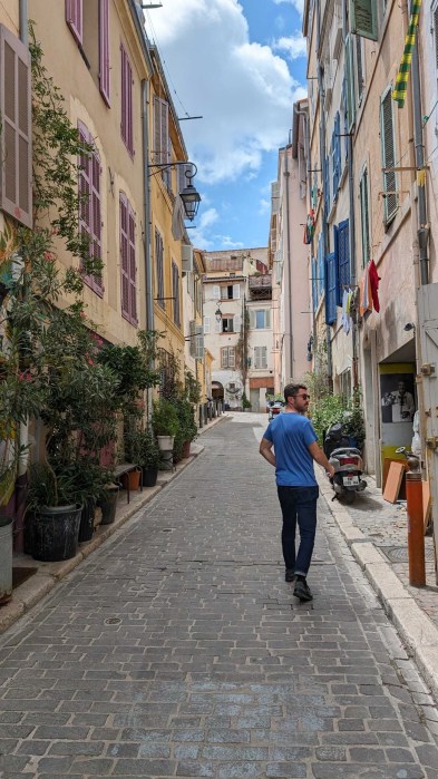 Les rues de Marseille