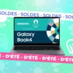 Samsung Galaxy Book 4 : un récent laptop qui chute déjà sous les 500 € grâce aux soldes
