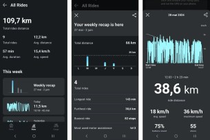 VanMoof application trajets