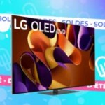 LG OLED55G4 : le récent téléviseur haut de gamme de LG est déjà en promotion pour les soldes