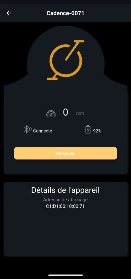 Application Reebike Capture d'écran