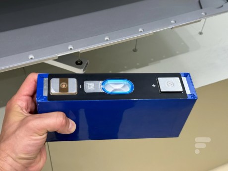 Une cellule de batterie au format poche