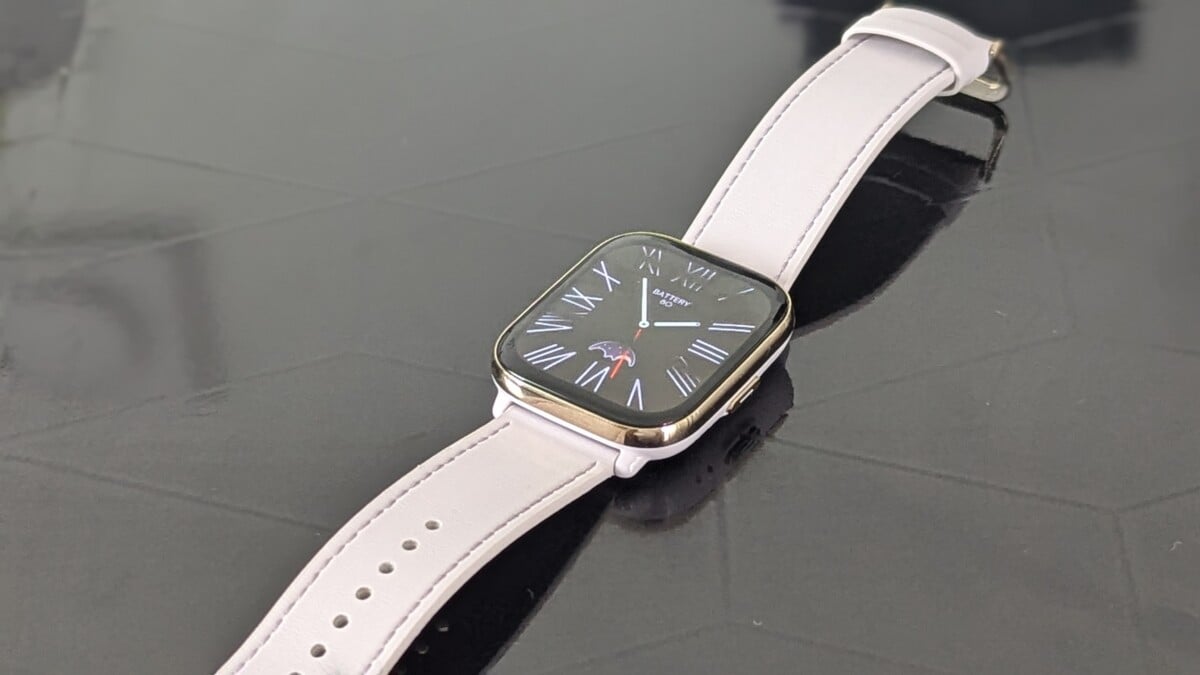 Montre Connectée Amazfit GTS3 Blanc Ivoire - Écran 1.65", Bluetooth, SpO2, étanche
