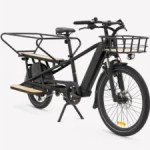 Le vélo cargo électrique Decathlon et son excellent rapport qualité / prix devient encore plus alléchant