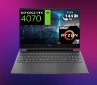 Ce PC portable gamer doté du puissant combo RTX 4070 + Ryzen 7 a droit à une réduction de plus de 20 %