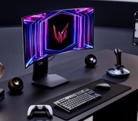 Le moniteur de gaming incurvé OLED de 34 pouces LG 34GS95QE