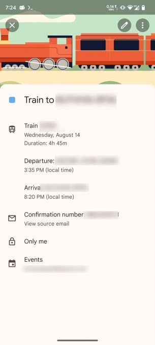 De nouvelles images dans Google Agenda // Source : Android Authority