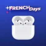 Les nouveaux AirPods 4 d’Apple bénéficient aussi des réductions lors des French Days