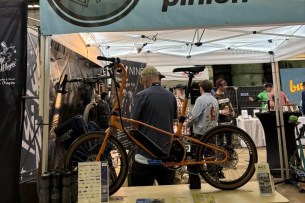 Le Bike Friday Bosch SX au salon Made.Bike. // Source : Bike Friday