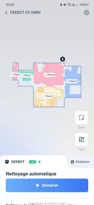 Ecovacs Deebot X5 Omni Screenshot 1