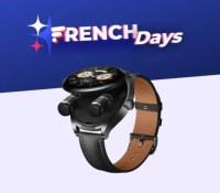 La montre connectée avec écouteurs intégrés Huawei Watch Buds // Source : Frandroid