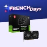 La Nvidia GeForce RTX 4060 est de retour à très bon prix pendans les French Days sur Amazon