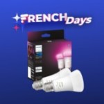 Ces 2 ampoules connectées Philips Hue ne sont qu’à 60 € pour les French Days, c’est le pack parfait pour compléter une installation domotique