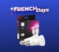 Ces 2 ampoules connectées Philips Hue ne sont qu’à 60 € pour les French Days, c’est le pack parfait pour compléter une installation domotique