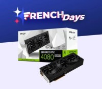 PNY GeForce RTX 4080 SUPER 16GB VERTO Overclocked Triple Fan DLSS 3 // Source : Frandroid