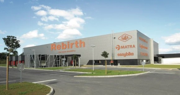 L'usine de vélos du groupe Rebirth