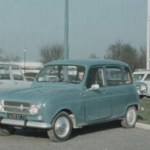 Renault 4L électrique // Source : INA